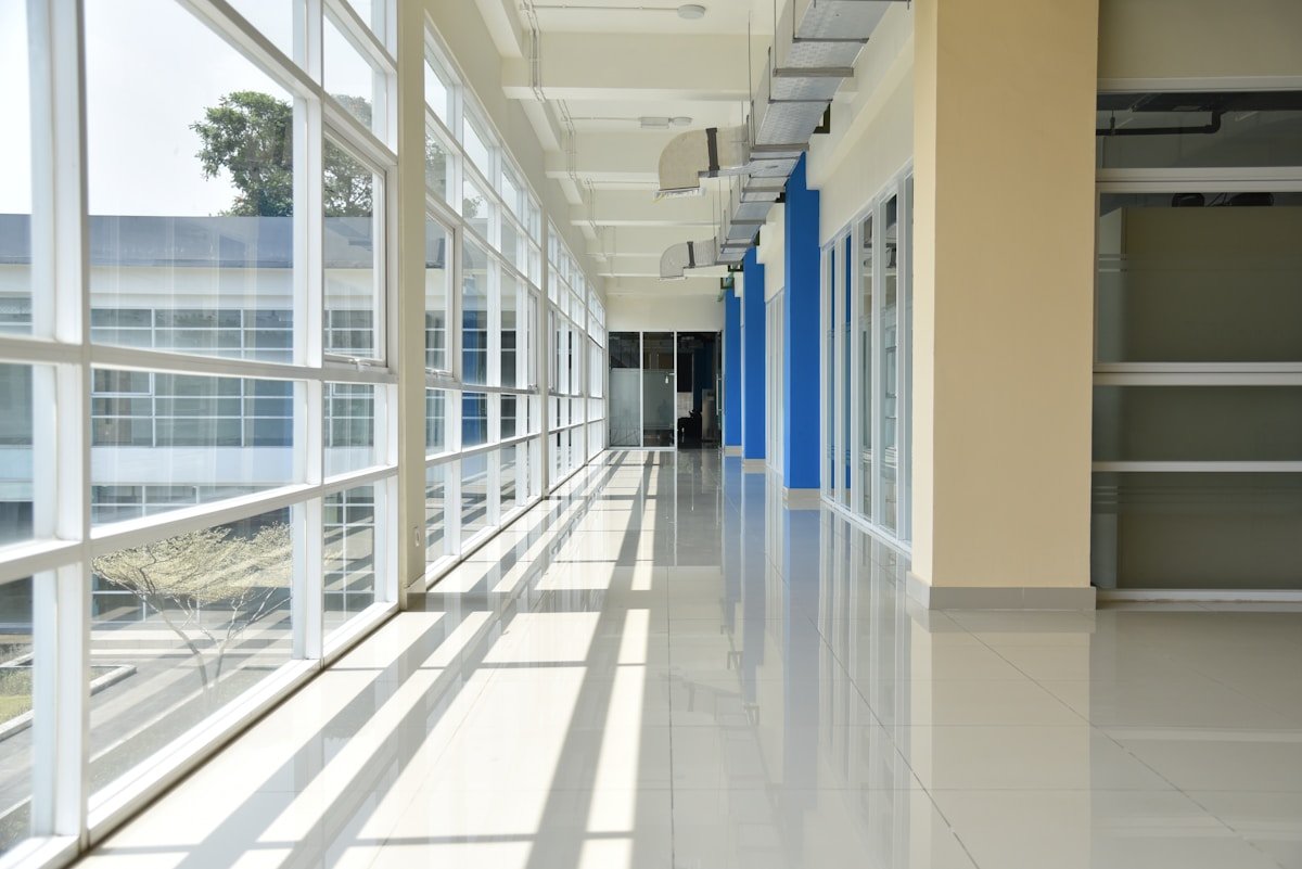 Commercial facility cleaning